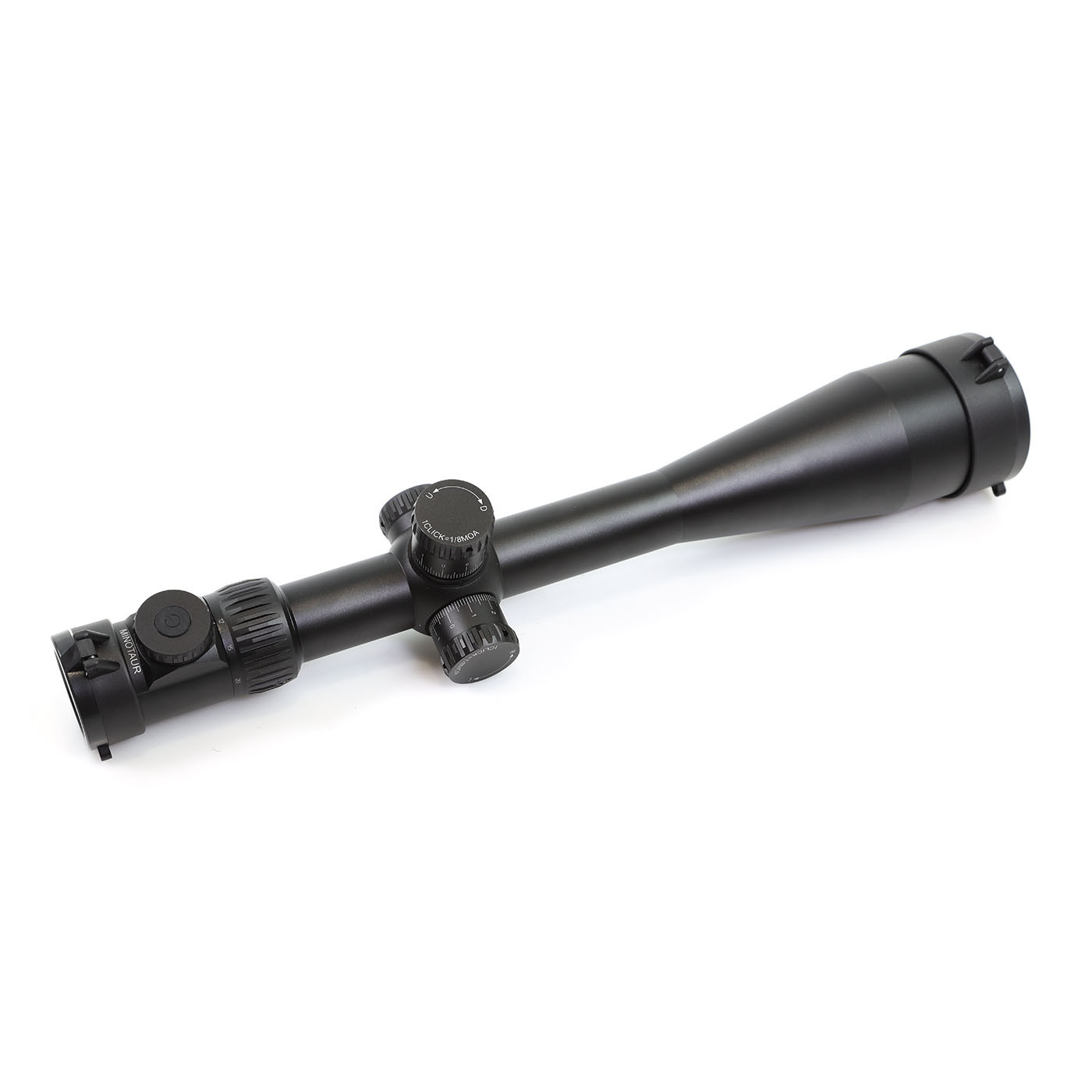 Preowned SOG Vector Optics Minotaur 12-60x60 Gen II Illuminated DOT SFP VETD-LR 1/8 MOA 34mm Rifle Scope  - SOG34