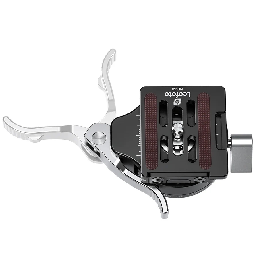Leofoto LH Series LH-30PCL 30mm Low Profile Ball Head with PCL-52 Panning Clamp and QR Lock System - Max Load 15kg