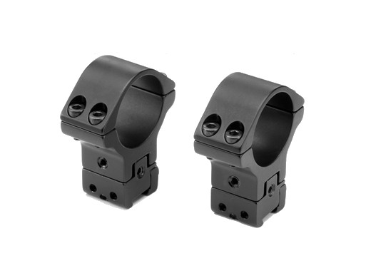 Sportsmatch Fully Adjustable 2 Piece 30mm Extra High Scope Rings
