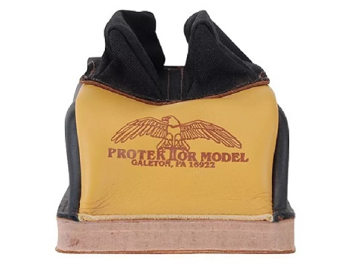 Protektor Deluxe Double Stitched Bunny Ear Rear Shooting Rest Bag with Heavy Doughnut Bottom