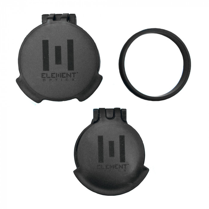 Element Optics Tenebraex Ocular and Objective Flip Up Lens Covers