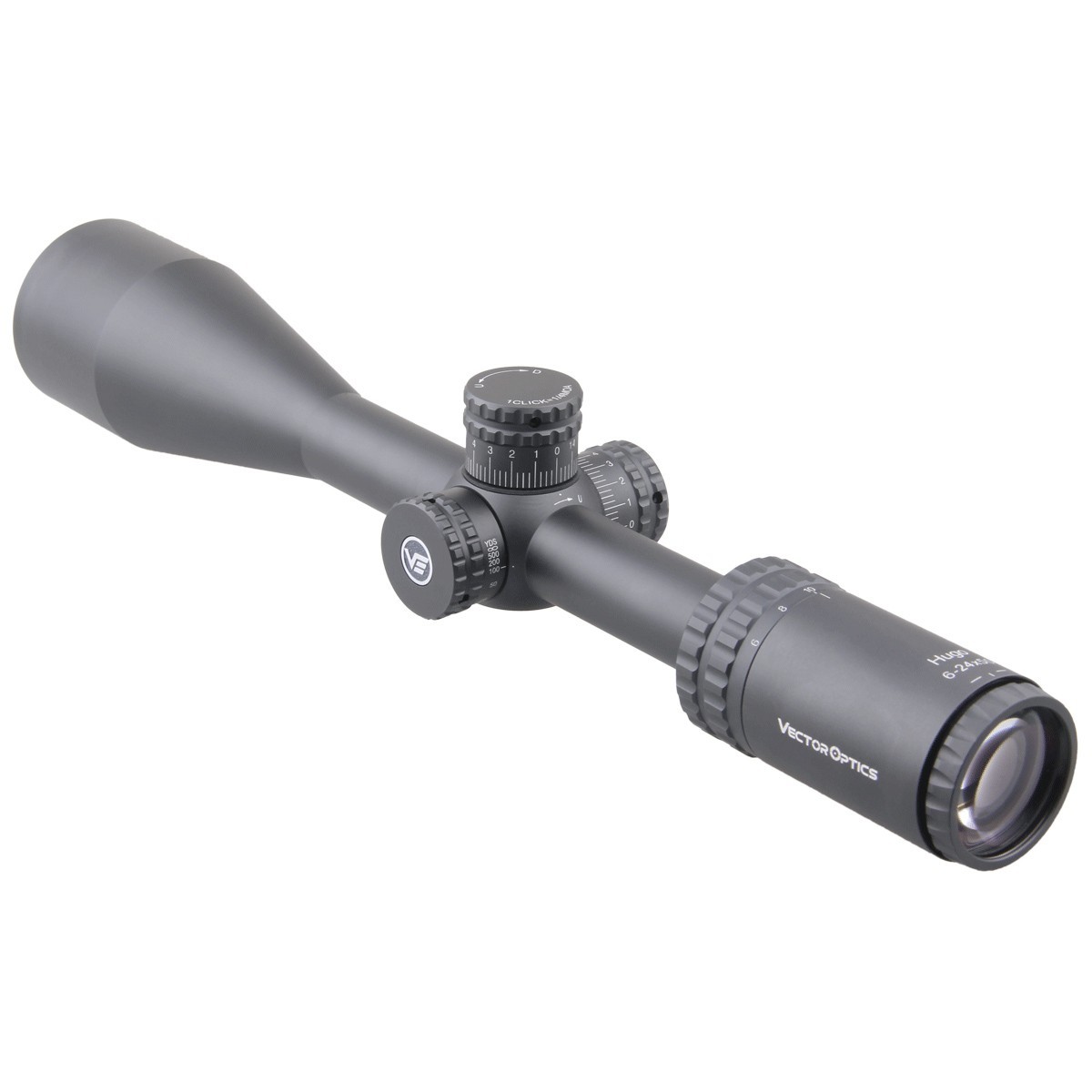 Preowned TSP Vector Hugo 6-24x50 SFP Side Focus BDC Non IR 1" Rifle Scope - SOG76