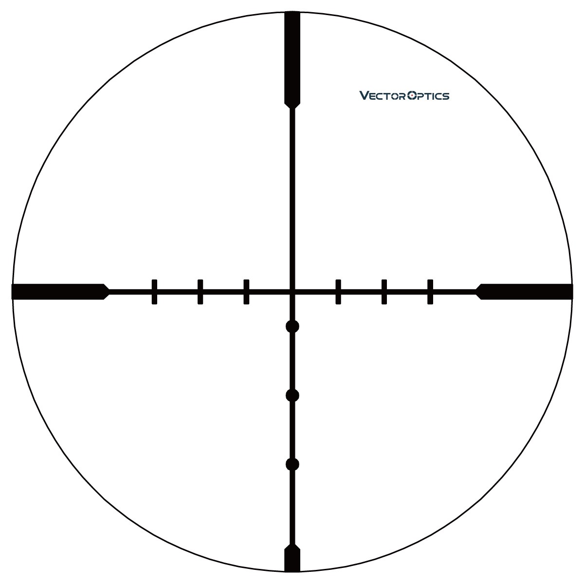 Preowned TSP Vector Hugo 6-24x50 SFP Side Focus BDC Non IR 1" Rifle Scope - SOG76