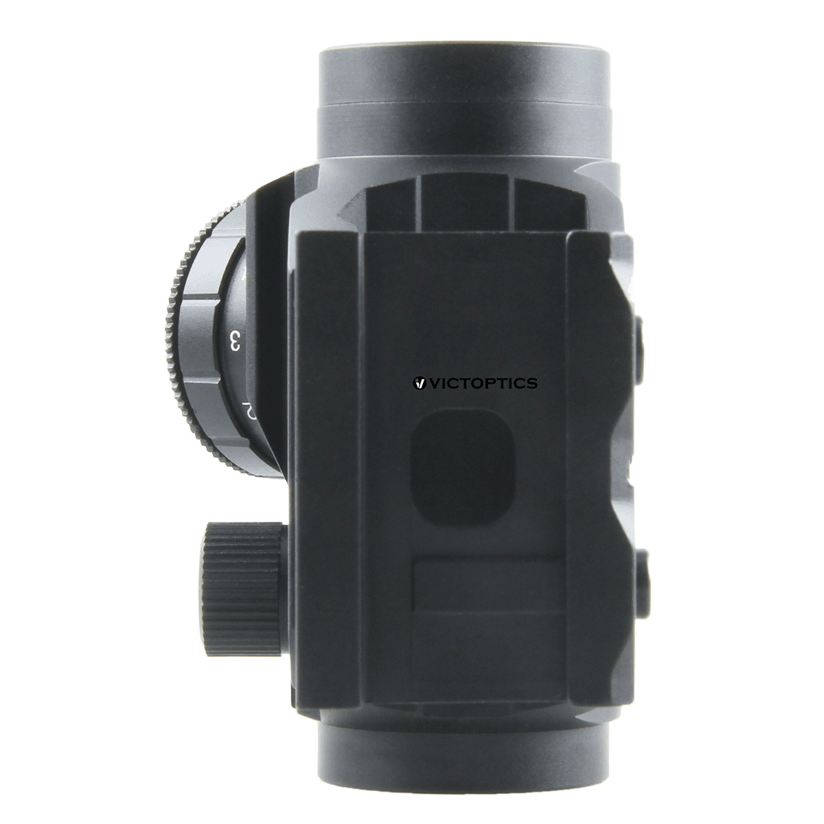Victoptics CRL 1x22 Ultra Compact Red Dot integral Weaver/Picatinny mount and Riser