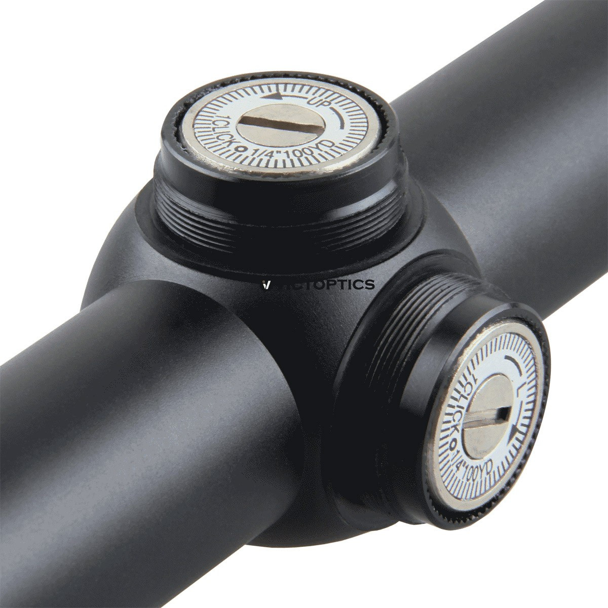 Victoptics JAV 4x32 SFP Non IR 1/4 MOA Duplex Rifle Scope - Includes Rings