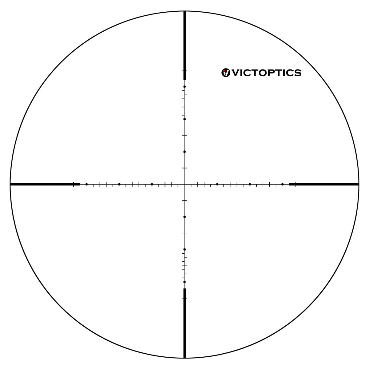 Victoptics S4 6-24x50 SFP 1/10 MRAD Non IR MDL Rifle Scope - Includes Picatinny Mounts