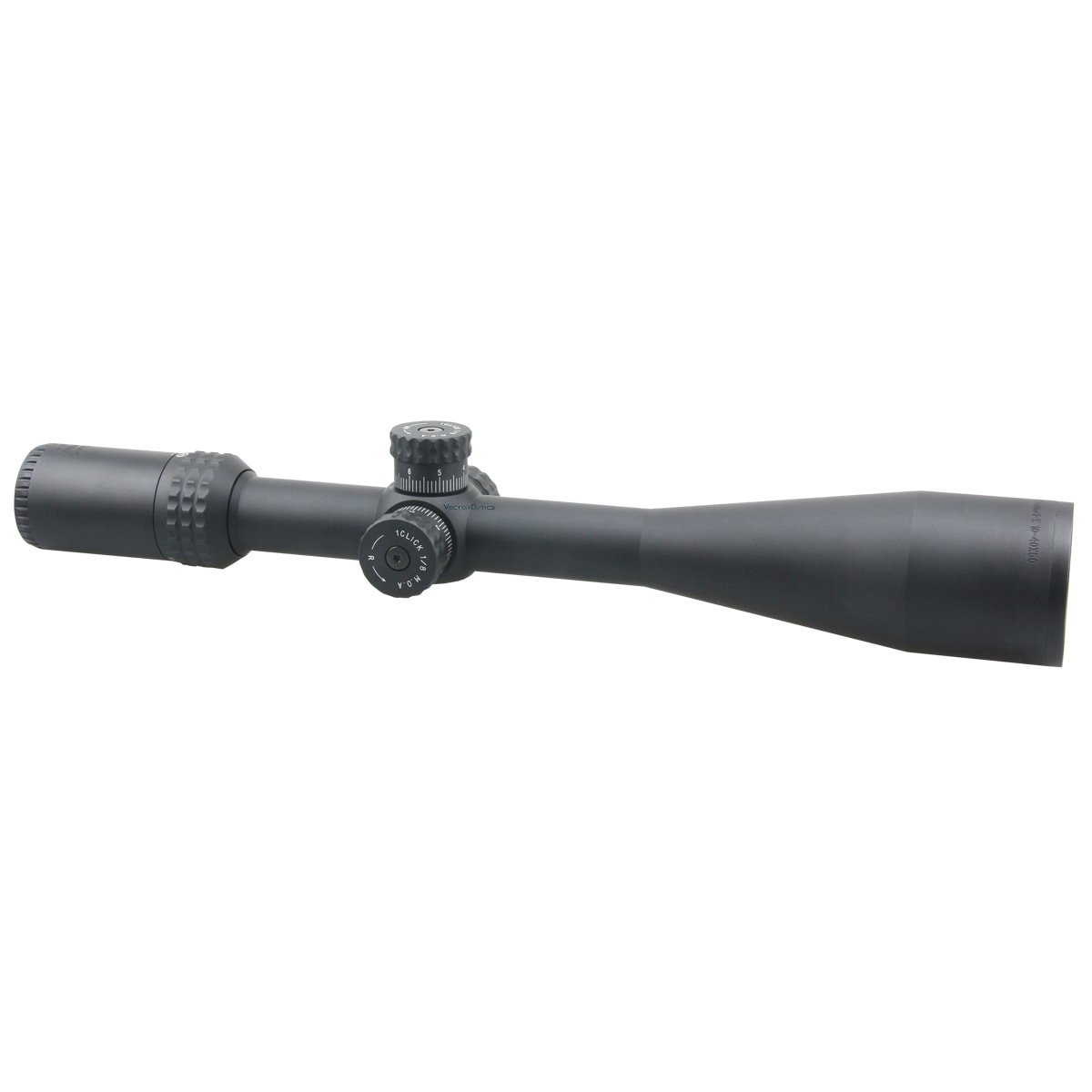 Preowned TSP Vector Sentinel-X 10-40x50 SFP Non Illuminated COM-25M Benchrest 30mm Zero Stop 1/8 MOA Rifle Scope - SOG71