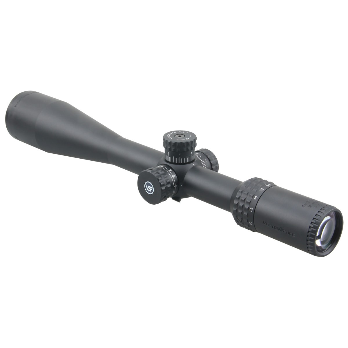Preowned TSP Vector Sentinel-X 10-40x50 SFP Non Illuminated COM-25M Benchrest 30mm Zero Stop 1/8 MOA Rifle Scope - SOG71