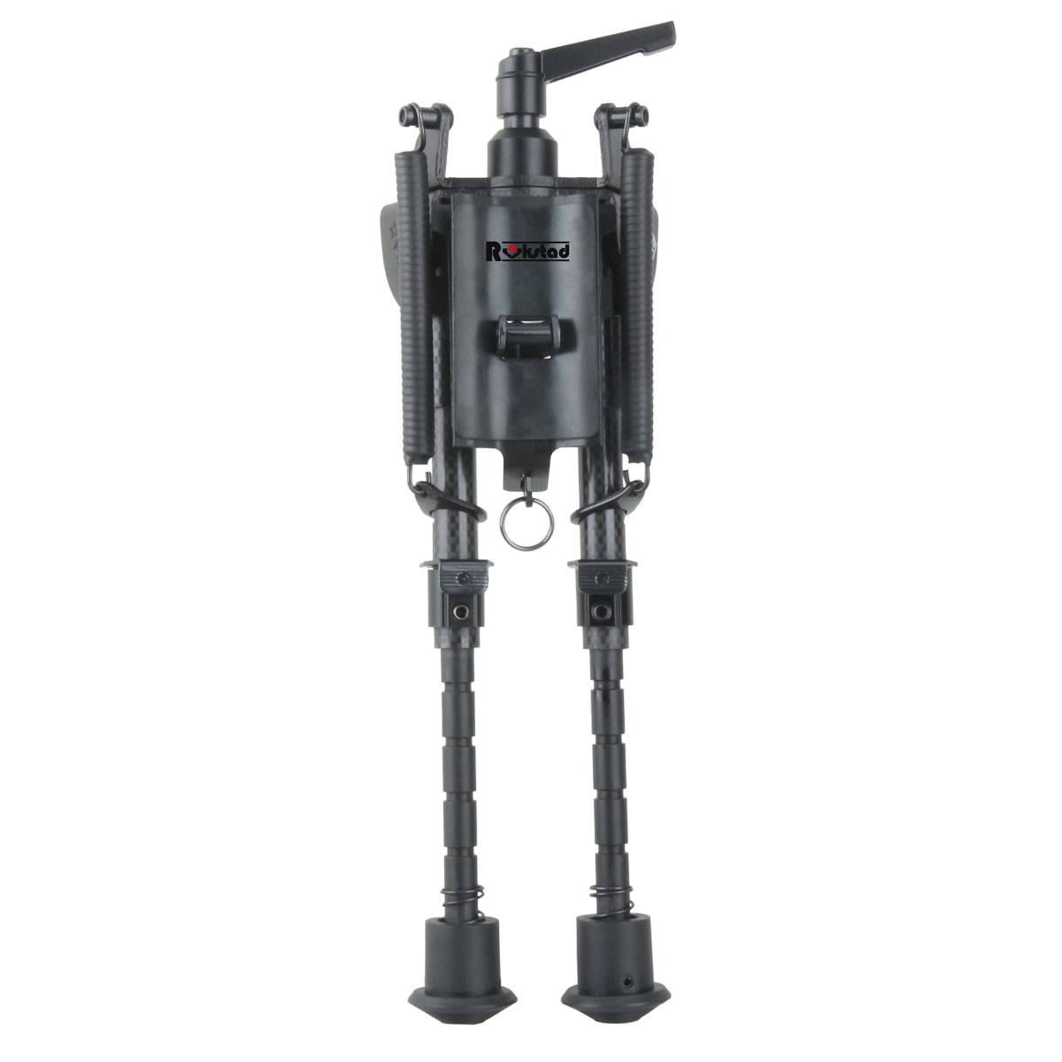 Rokstad 6-9 inch Swivel Bipod for Q/D Swivel with Lever Lock and  Carbon Fibre Legs 