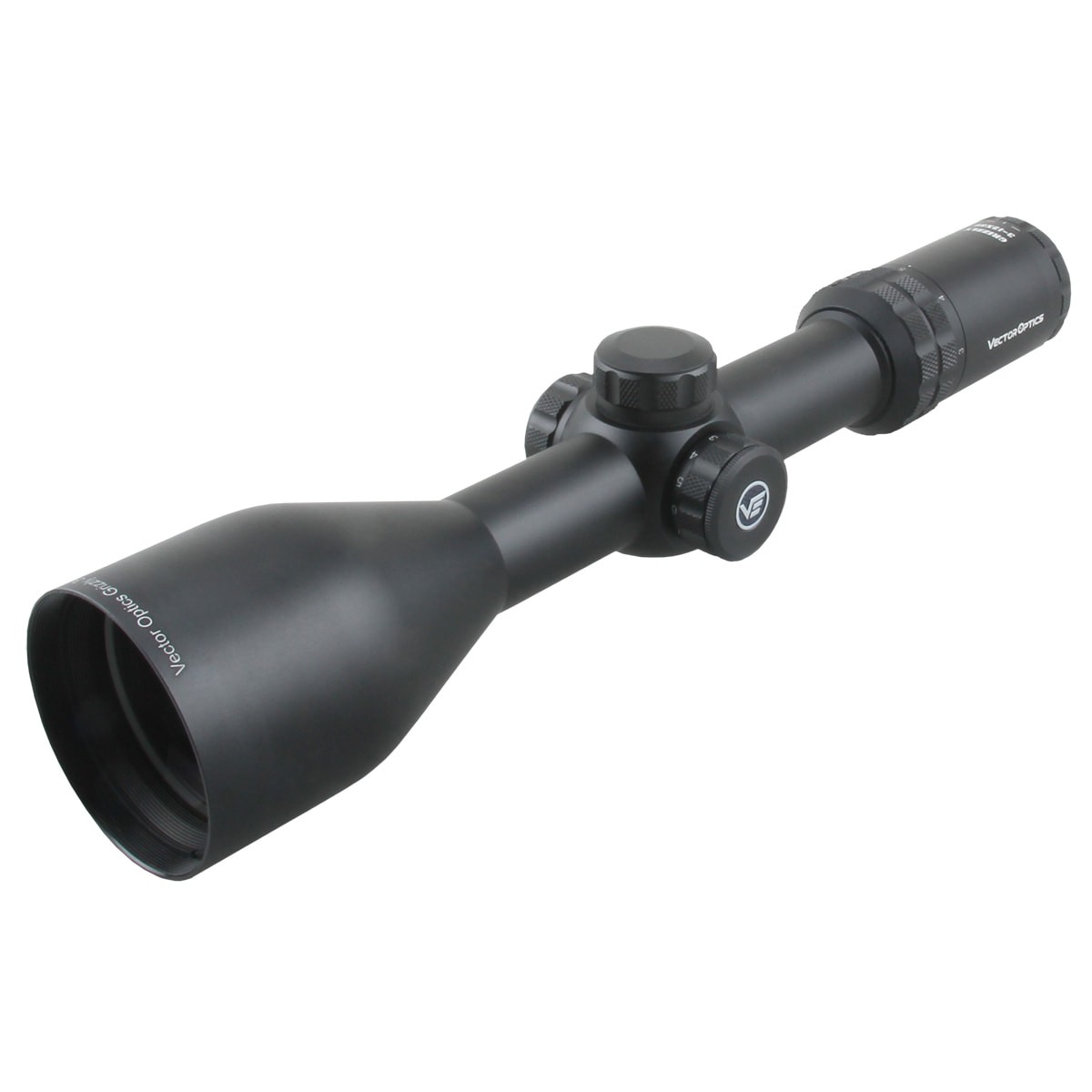 Vector Optics Grizzly 3-12x56 SFP Illuminated German #4 1/4 MOA Rifle Scope