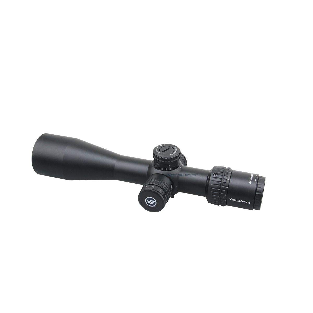 Vector Veryon 4-16x44 Illuminated Side Focus Super Compact FFP Rifle Scope - Free mounts