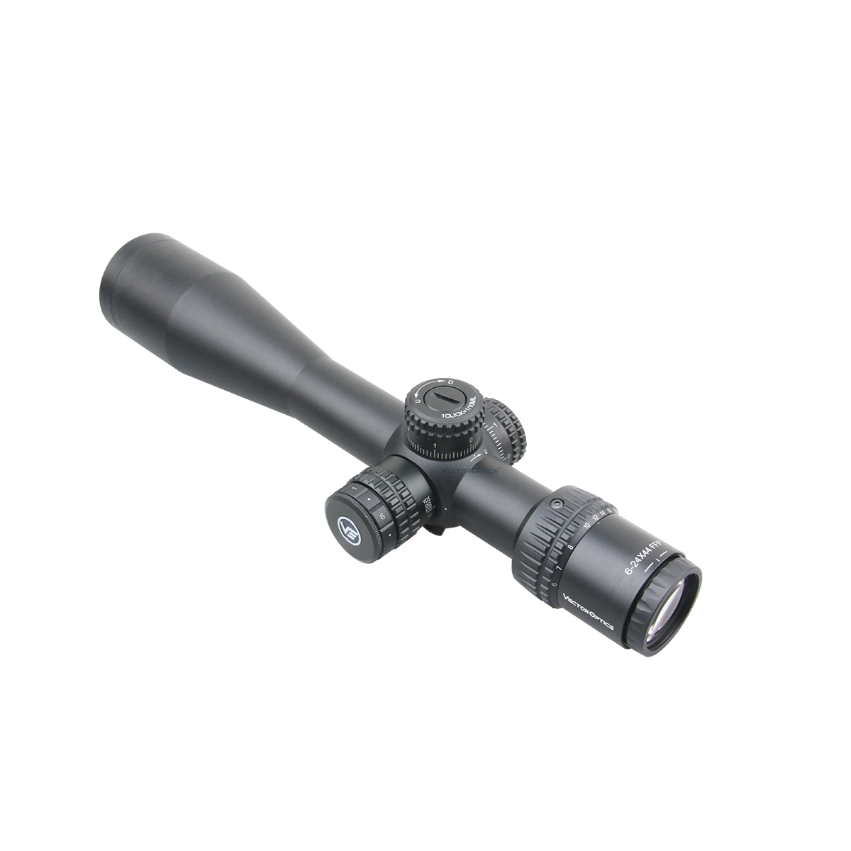 **OPEN BOX RETURN** Vector Veyron 6-24x44 FFP IR MPR-V5 0.1 MRAD Super Compact 30mm Rifle Scope - OBR33