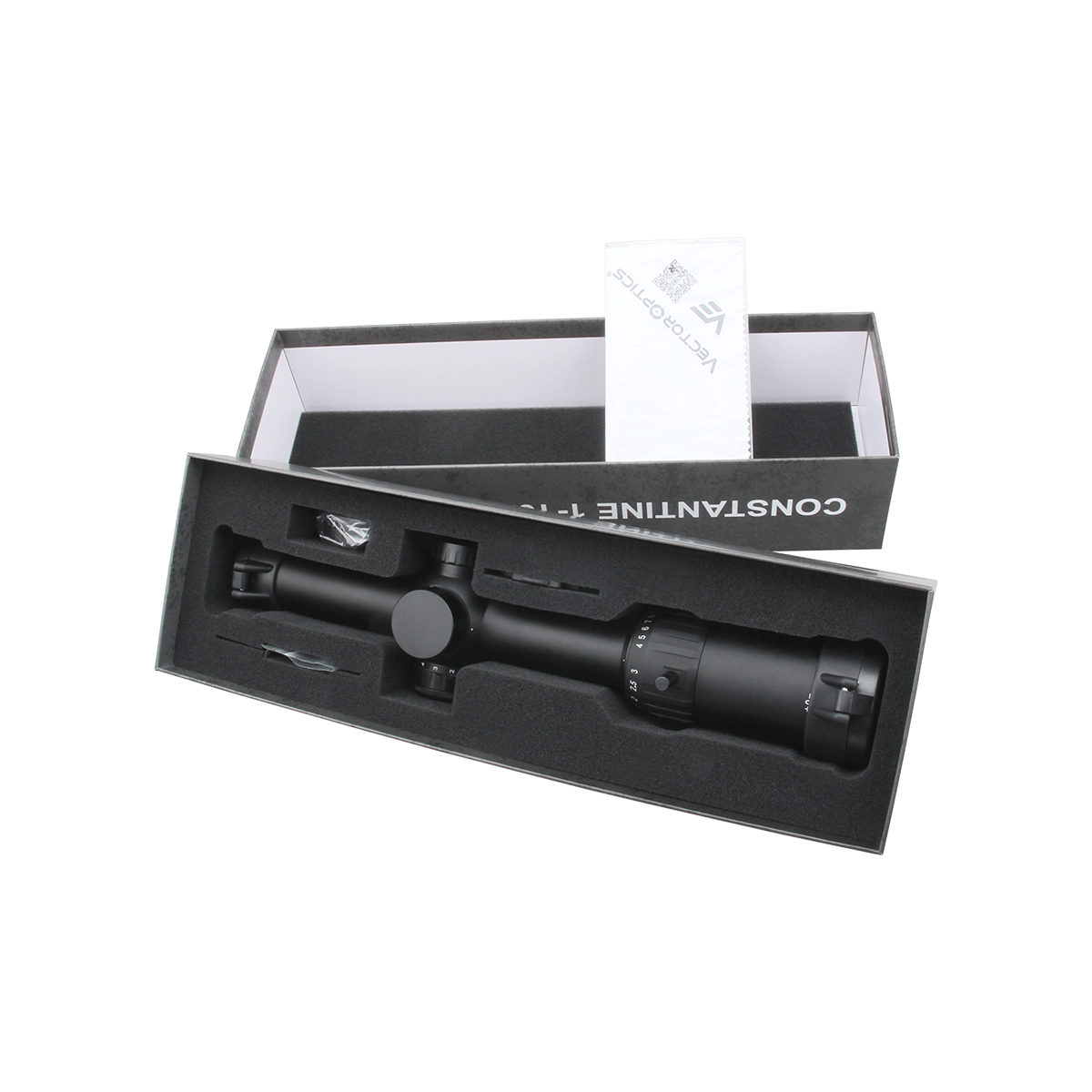 Vector Optics Constantine 1-10x24 SFP Illuminated VOS-TMOA  1/2 MOA Rifle Scope 