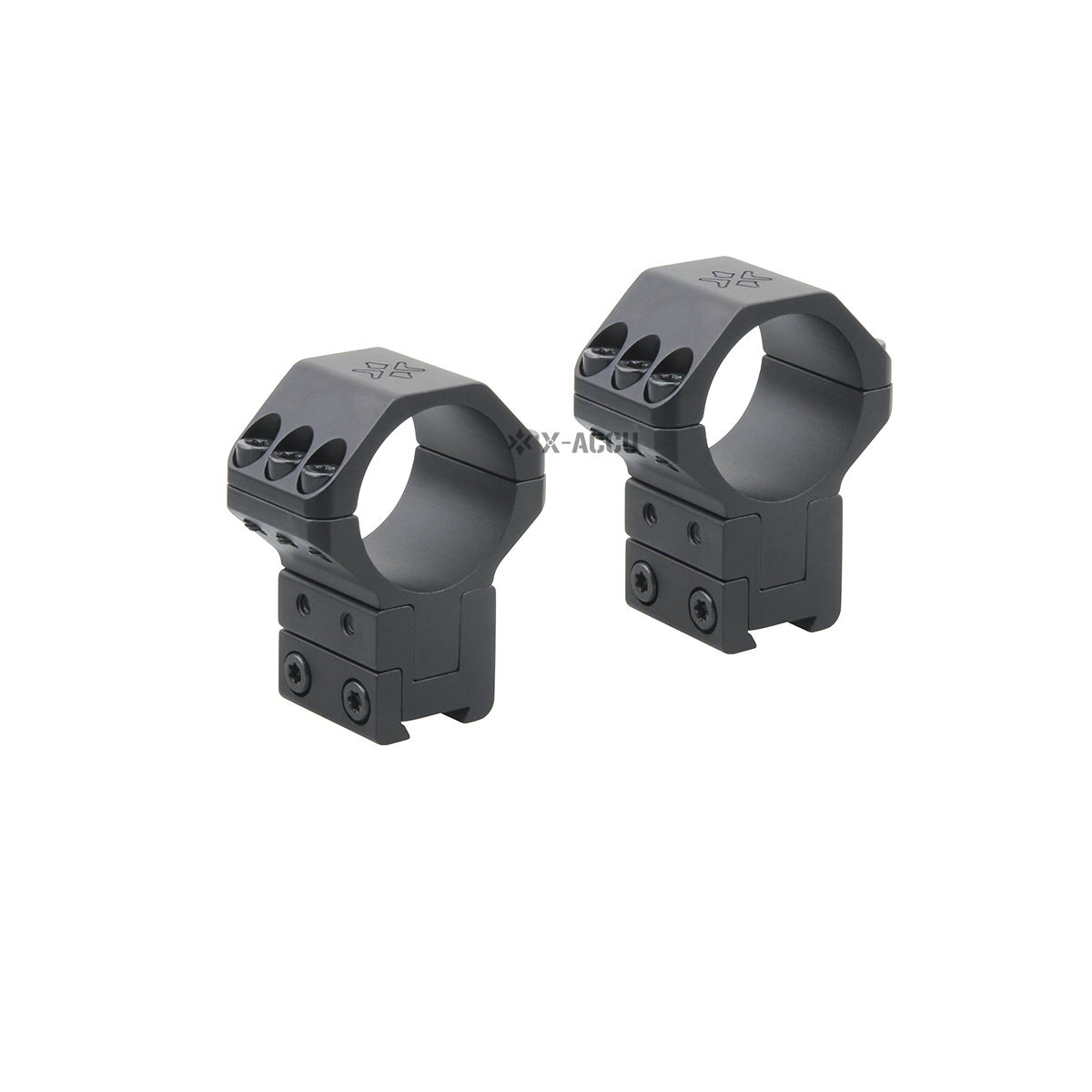 Vector Optics X-ACCU 30mm Adjustable Elevation Dovetail Rings