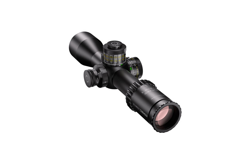 Schmidt & Bender PM II 5-20x50 Ultra Short LPI Illuminated FFP P4FL 0.1 MRAD cw DT27 MTC LT / ST ZC CT Rifle Scope