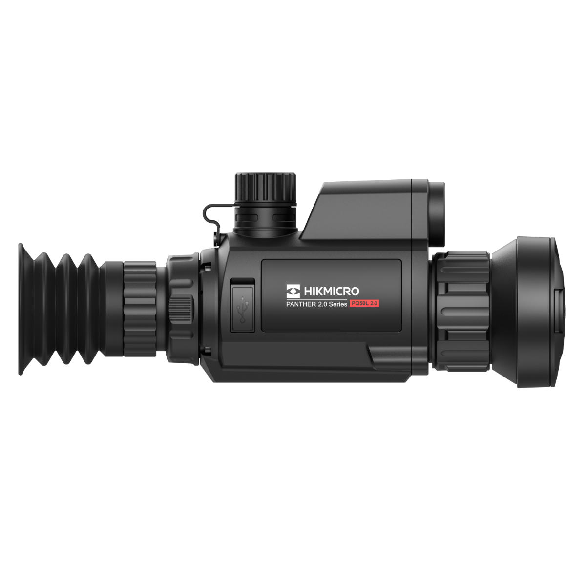 HIKMICRO Panther PQ50L 2.0 50mm LRF 640x512 12µm <20mK Thermal Imaging Rifle Scope