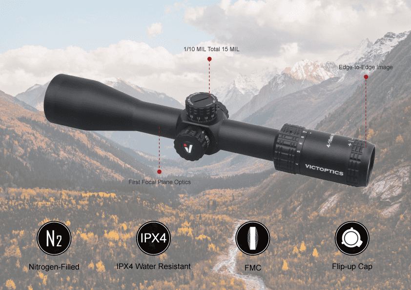 DO NOT ENABLE Vector Optics VictOptics S4 4-16x44 First Focal Plane Riflescope