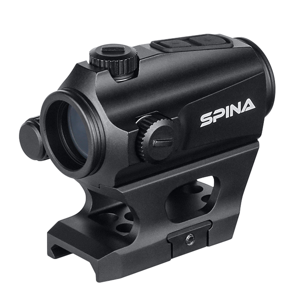 SPINA Optics Enforcer 1x22 Red Dot Sight with Riser Mount & 2 NV Settings