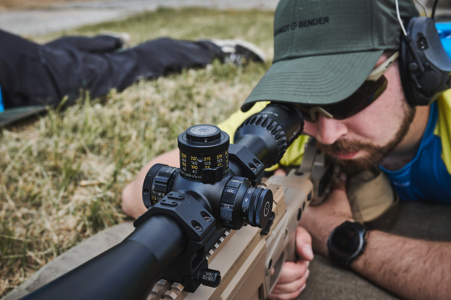 Schmidt & Bender Competition 10-60x56 LPI Illuminated FFP M1FL MT II MTC LT / DT II+ ZC LT 0.5cm CCW Rifle Scope