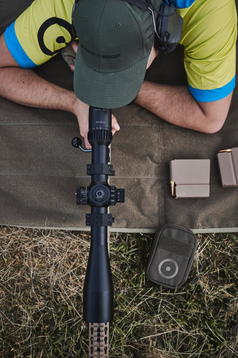 Schmidt & Bender Competition 10-60x56 LPI Illuminated FFP M1FL MT II MTC LT / DT II+ ZC LT 0.5cm CCW Rifle Scope