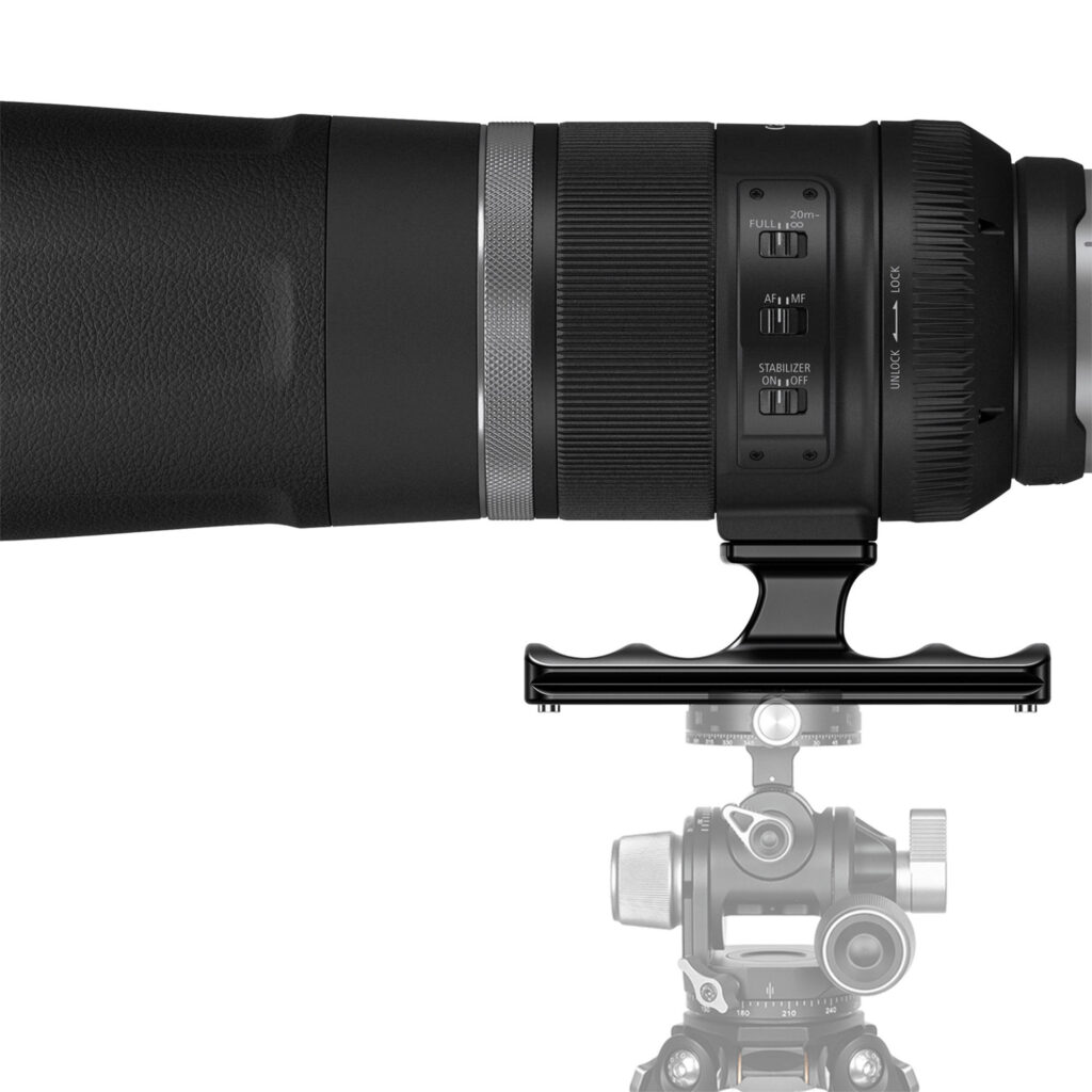Leofoto CF-08 Arca Lens Foot for Canon RF 800/600mm f11 IS STM Telephoto Lens