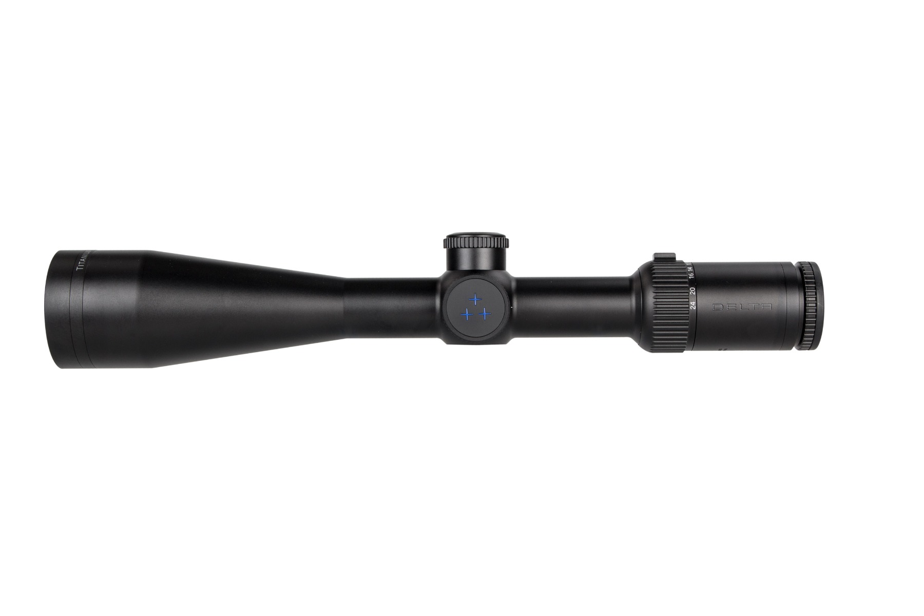 Delta Optical Titanium HD 4-24x50 Illuminated 4A-SB MOA Rifle Scope (with replaceable MOA turrets)