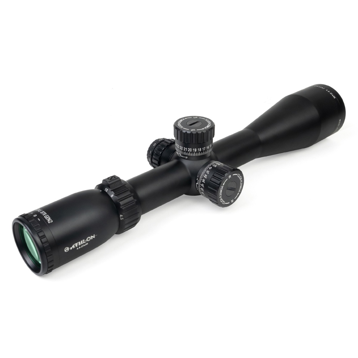 Athlon Midas BTR GEN 2 4.5-27x50 AHMR SFP MOA Zero Stop IR Rifle Scope
