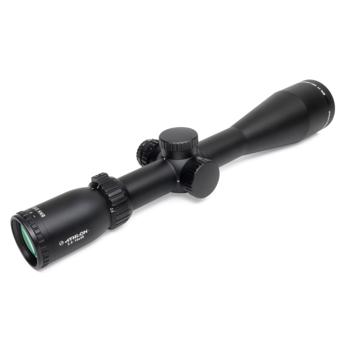 Athlon Midas HMR 2.5-15X50 SFP IR MOA AHMR Rifle Scope