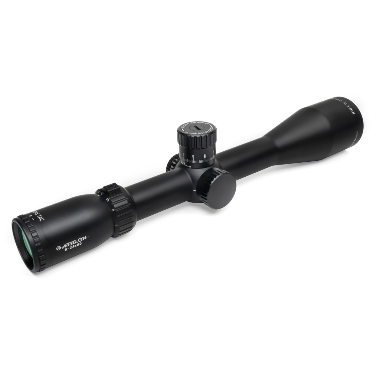 Athlon Midas Tac HD 6-24x50 SF FFP Mil Zero Stop APRS2 Non IR Rifle Scope