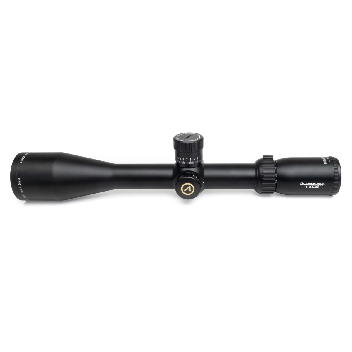 Athlon Midas TAC 6-24x50 FFP MOA APLR4 Non IR Rifle Scope