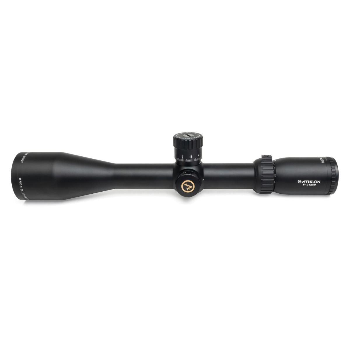 Athlon Midas TAC 6-24x50 FFP MIL APRS3 Non IR Rifle Scope
