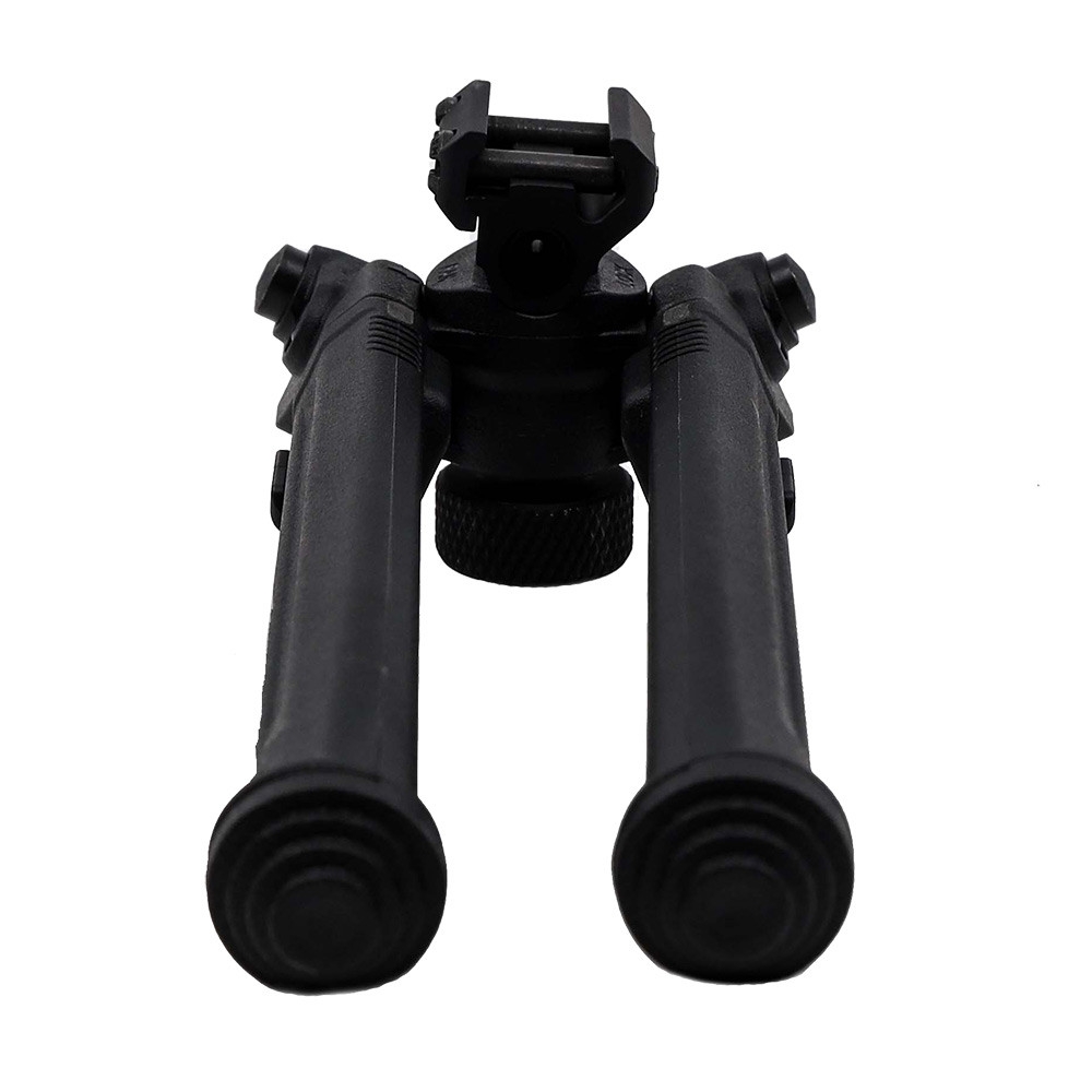 T-Eagle MG Magpul Aluminium / Molded Polymer 6-10 Inch Notched Leg Swivel Bipod with Picatinny Mount