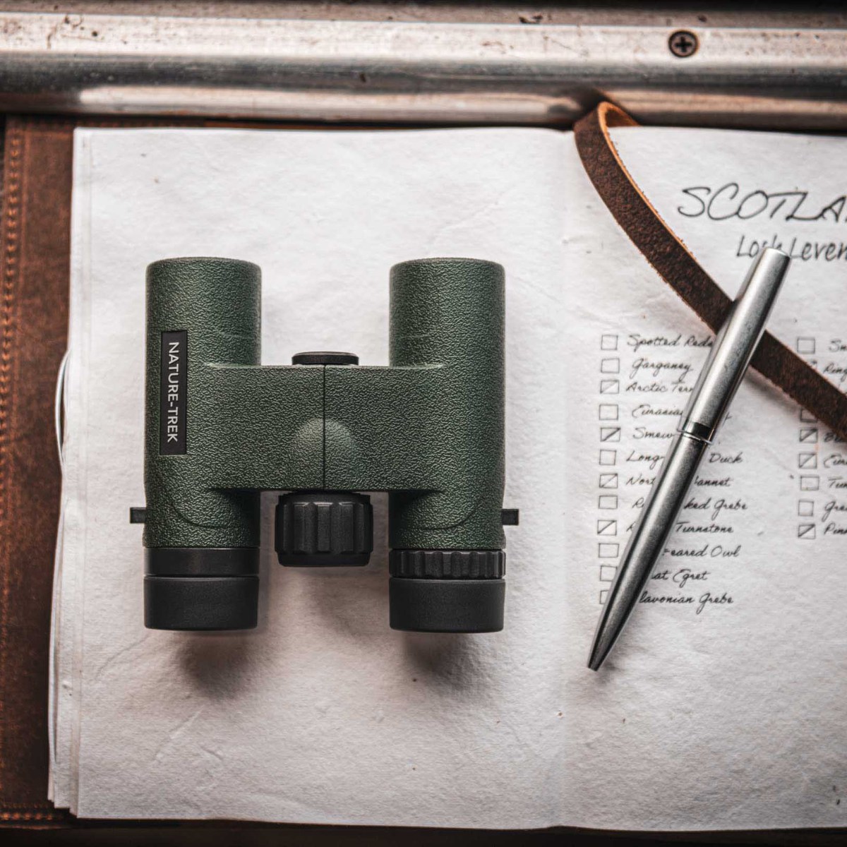 Hawke Nature Trek Compact 8x25 Binocular (Green)