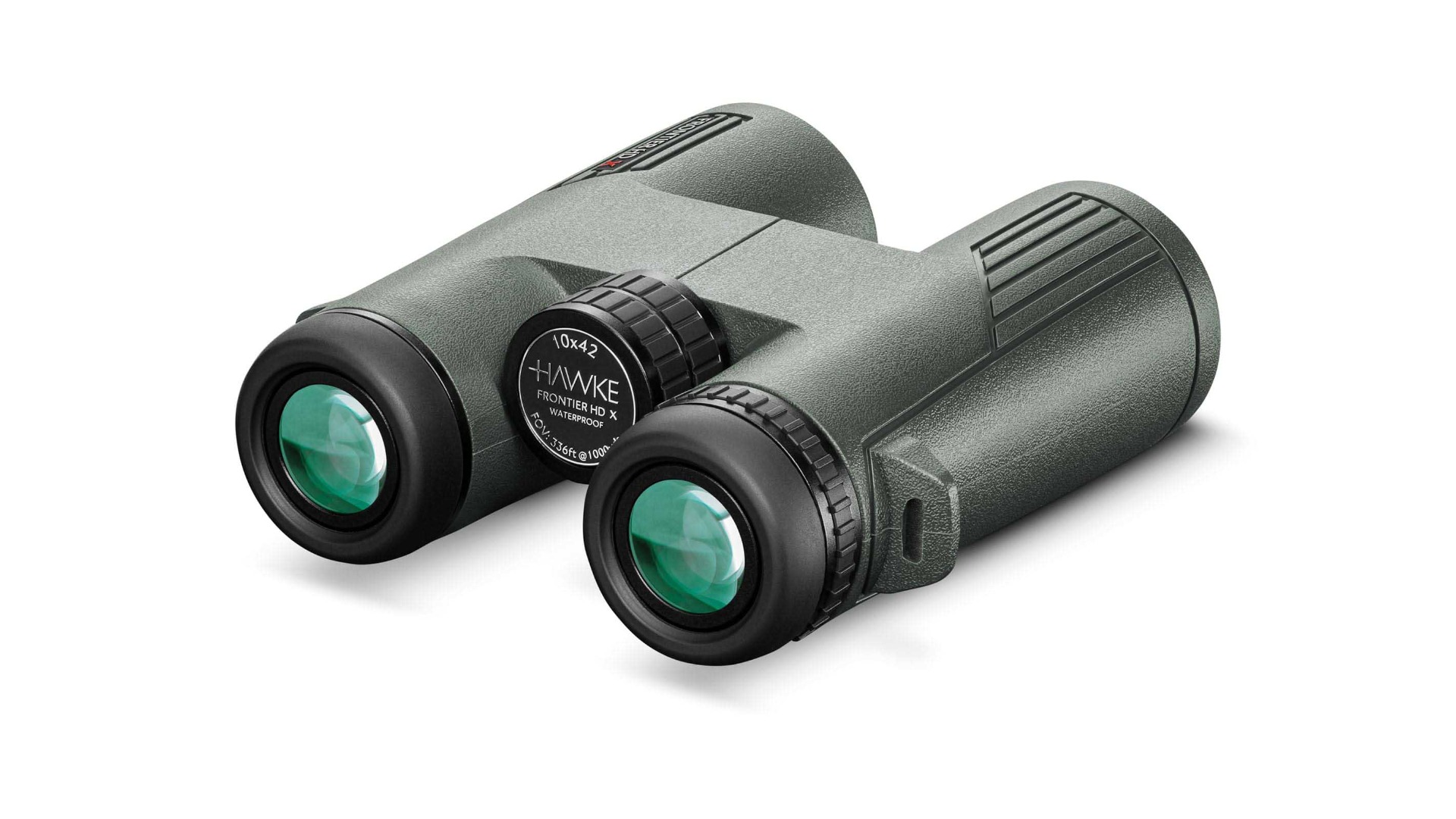  Hawke Frontier HD X 10x42 Binocular (Green)