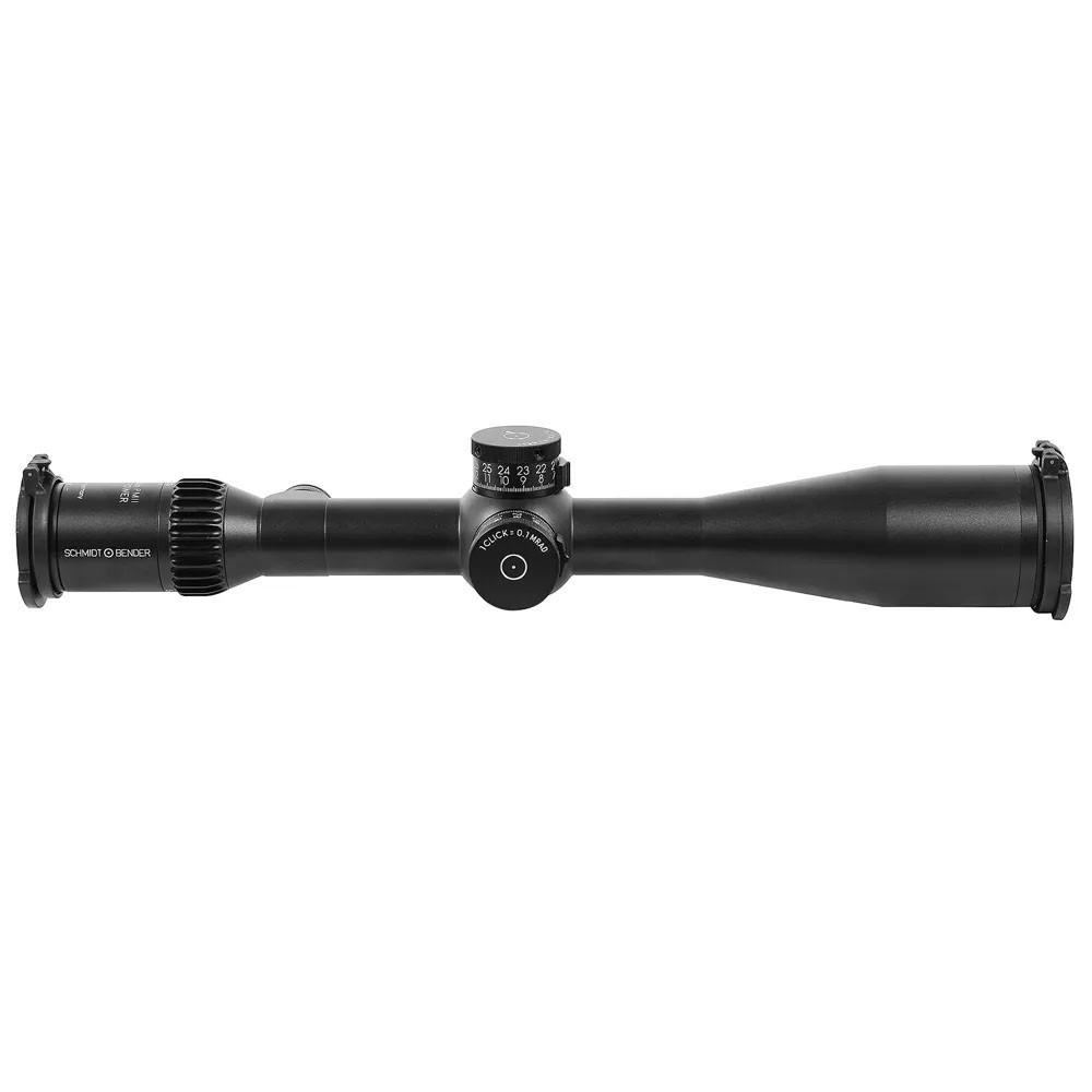 Schmidt Bender PM II High Power 5-45x56 FFP Illuminated LRR-MIL DT II+ MTC LT / ST 1cm ccw Rifle Scope 