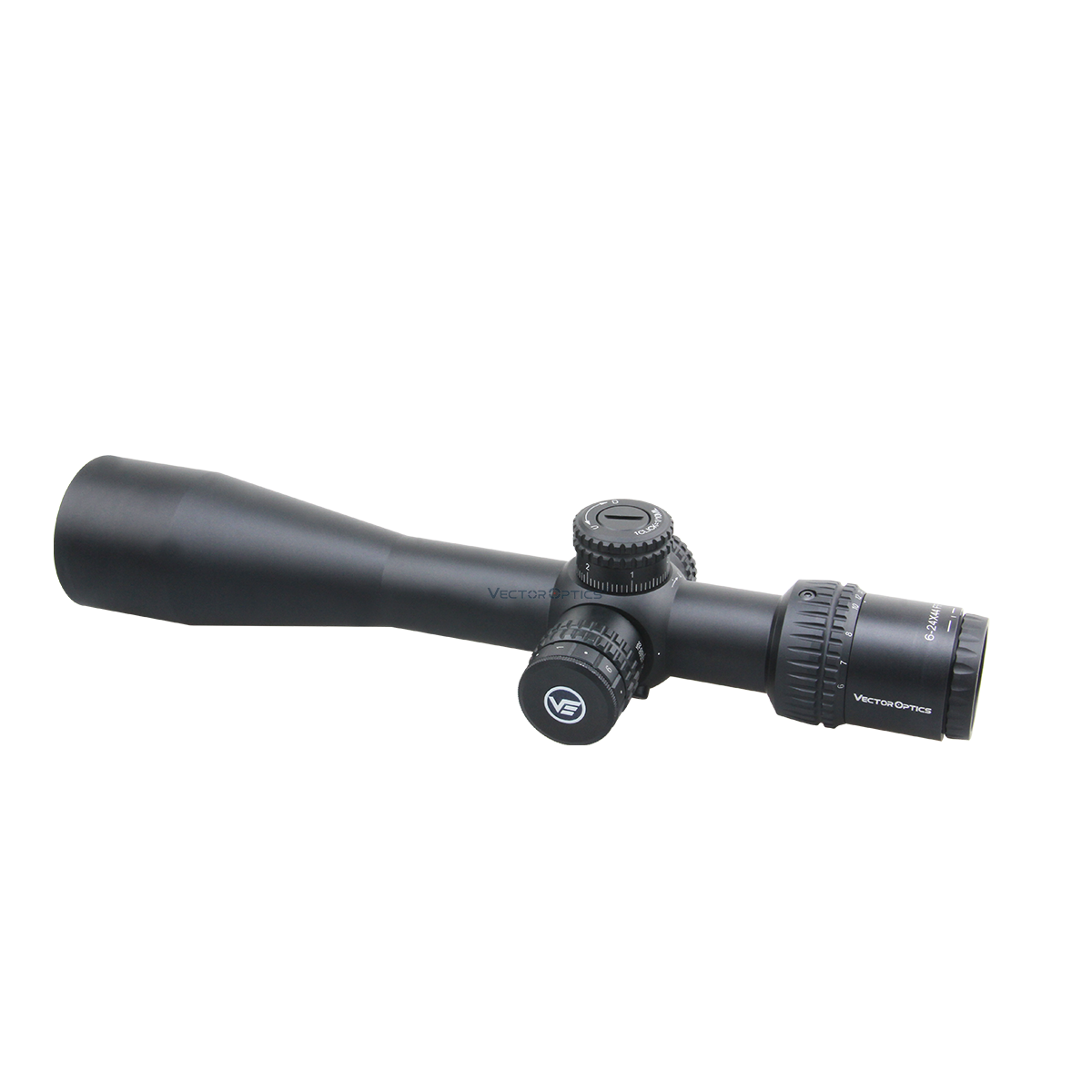 Vector Veryon 6-24x44 Illuminated Side Focus Super Compact FFP Rifle Scope - Free mounts