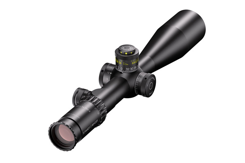 Schmidt & Bender PM II LP 5-25x56 FFP Illuminated P5FL DT/ST 1cm ccw 0.1 MRAD Rifle Scope
