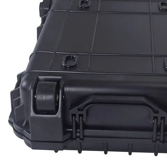 Meijia Large Heavy Duty Wheeled Hard Rifle Case with Eggshell Foam - 127x34cm - TSA Approved