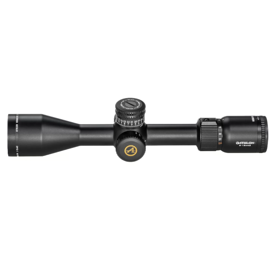 Athlon Heras SPR 2-12x42 SFP Side Focus Non-IR AAGR1 0.25MOA 1" Rifle Scope