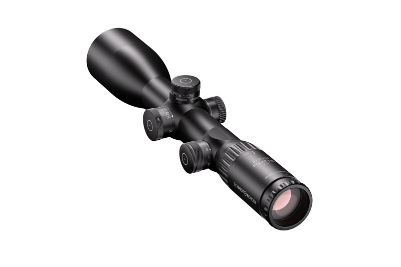 Schmidt & Bender Polar T96 3-12x54 SFP Illuminated D7 1cm cw ASV H // BDC H Side Focus Rifle Scope