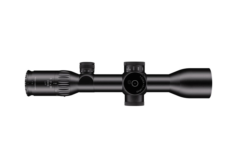 Schmidt & Bender Exos 3-21x50 LP SFP Illuminated D7 1cm ccw ST II-B LT/ST Zero Stop (ZC) Rifle Scope
