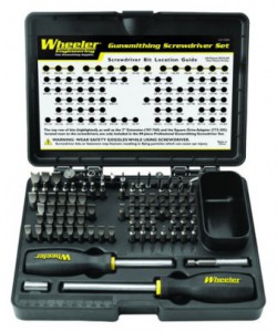 Wheeler Professional Gunsmithing Screwdriver Set 89pk