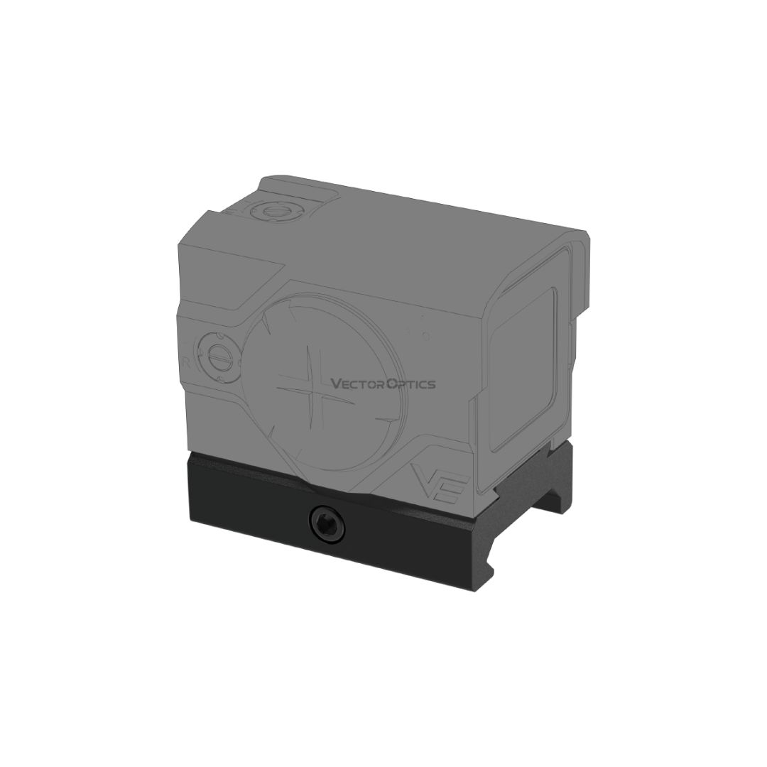 Vector Optics Enclosed Red Dot Sight Low Weaver Mount VOD Footprint
