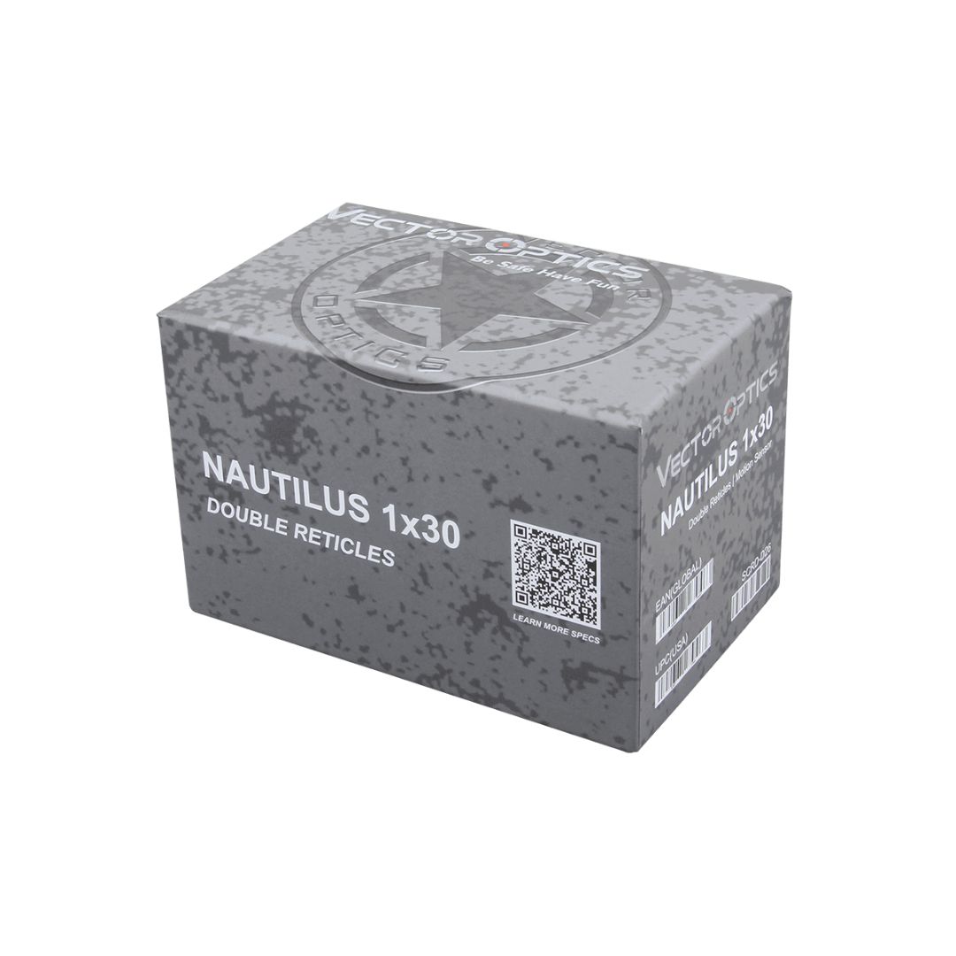 Vector Optics Nautilus 1x30 Red Dot Scope Double Reticle