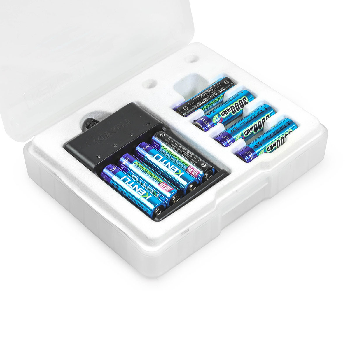 Ex-Demo ATN X-Power Kentli Rechargeable  8 Battery set Kit inc Charger - EXDEM-0052