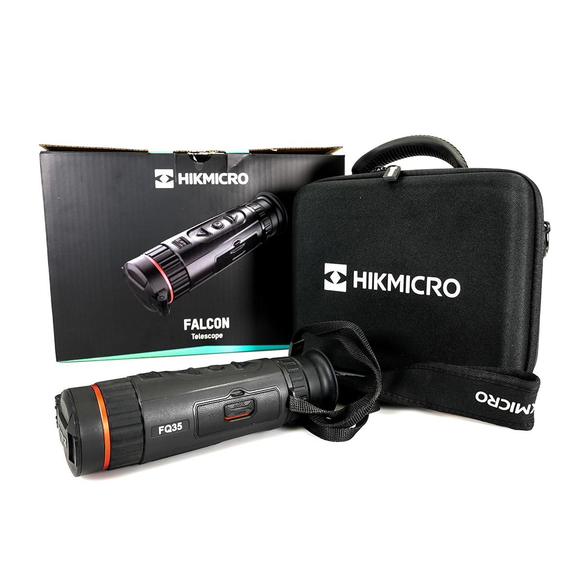 Preowned HIKMICRO Falcon FQ35 Pro 35mm 640x512 12µm 20mk Hand Held Thermal Imager Monocular - PO423