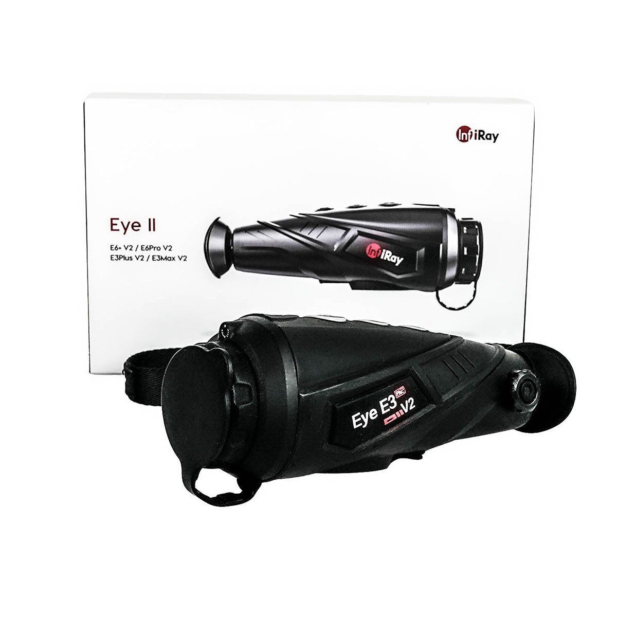 Preowned InfiRay 25mm 384x288 EYE II E3 PLUS V2.0 Series Thermal Monocular with WIFI - 12μm 50mK - PO734