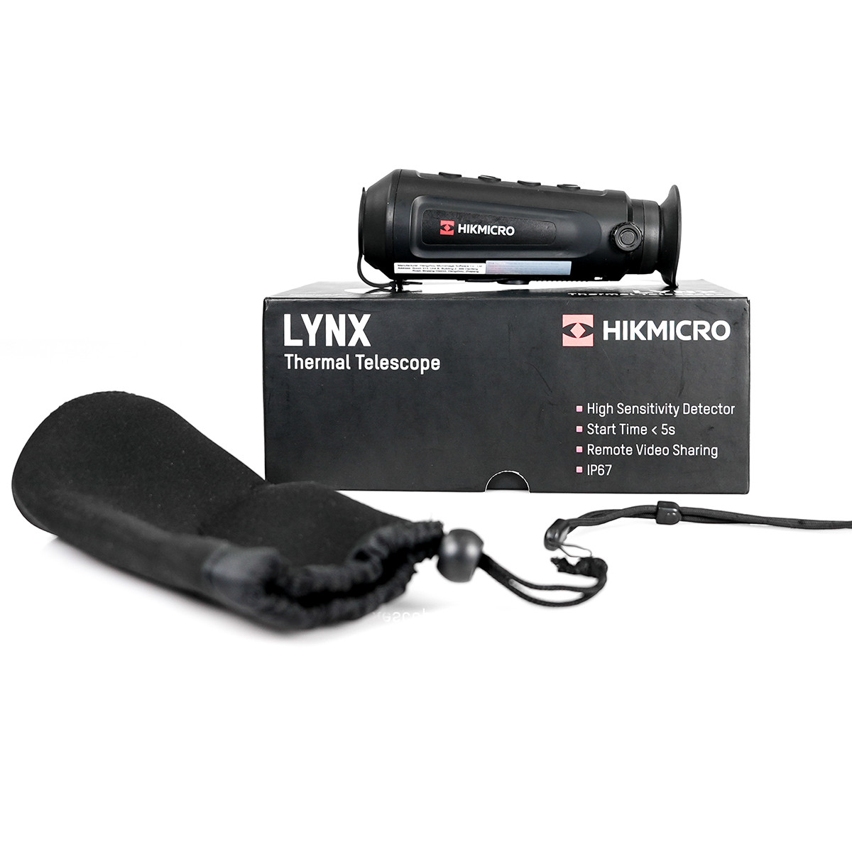 Preowned HIKMICRO Lynx-S PRO LE10 10mm 35mK 256x192 12um Smart Thermal Hand Held Monocular - PO369