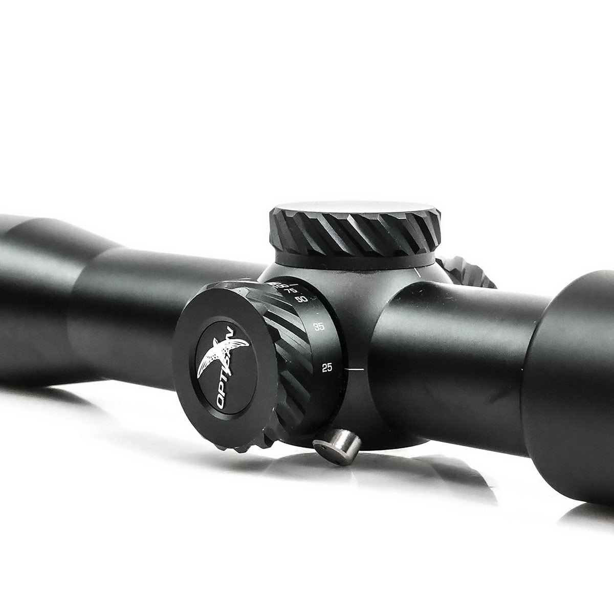 Preowned Optisan Optics CP Compact 10x32 SFP MIL Non-Illuminated MH10 Rifle Scope - PO575