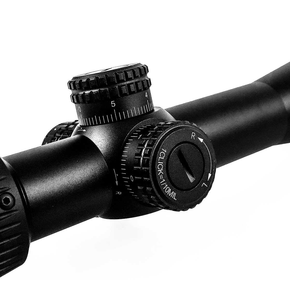 Ex-Demo ELLTECH UCS 6-24x44 FFP MR1X 0.1 MRAD Illuminated Rifle Scope + WULF 30mm/1 inch Picatinny Mount - EXDEM-0105